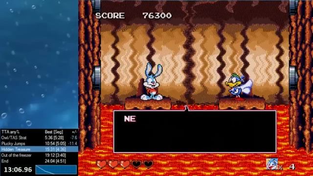 Tiny Toon Adventures: BHT - Any% Speedrun [23:51] [PB] смотреть онлайн