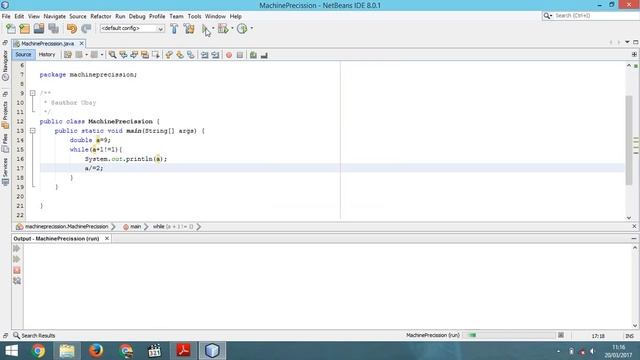 Machine Precision with Double in Java смотреть онлайн