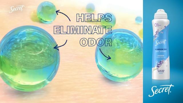 Secret Deodorant | Secret Aluminum Free Dry Sprays Help Eliminate Odor. Secret works! смотреть онлайн