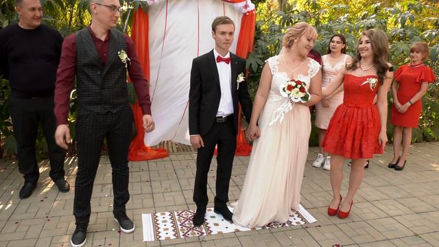 Церемония бракосочетания Александра и Елизаветы. Видеограф Анна 0990177567 смотреть онлайн