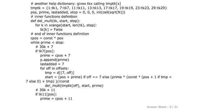 PYTHON : Fastest way to list all primes below N смотреть онлайн