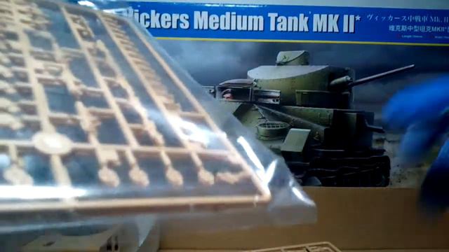 Vickers Medium Tank MK II (Hobby Boss 83880) смотреть онлайн