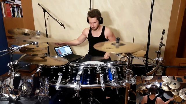 Trivium - Watch The World Burn | Drum Cover (One Take) смотреть онлайн
