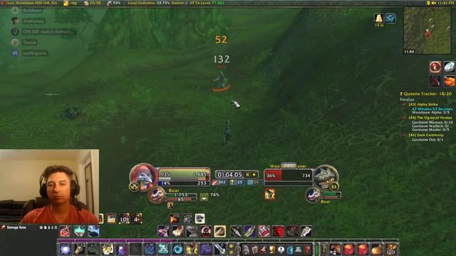 Wow hardcore, Level 45 Hunter смотреть онлайн