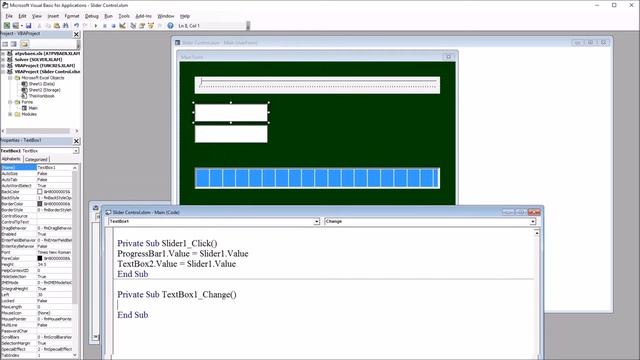 Configuring a Slider Control in Excel VBA смотреть онлайн