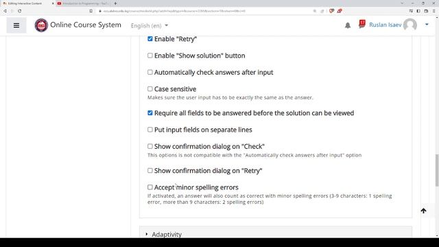 Moodle using H5P Interactive Video смотреть онлайн