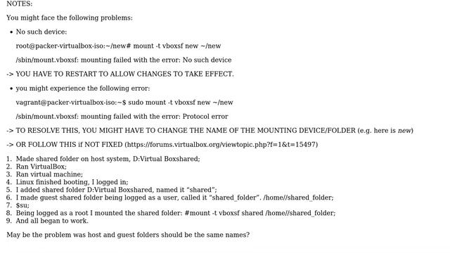 Mount failed (unknown file system) in virtualbox in ubuntu 14.04 and Windows 7 as host after... смотреть онлайн