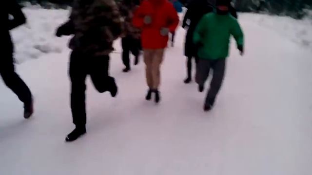 тайские #боксеры начали новый 2017 год с пробежки 14 км. 1.01.17 смотреть онлайн