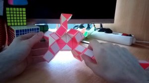 Огромная змейка Рубика (72 элемента)! Как собрать черепаху (turtle) из змейки Рубика)