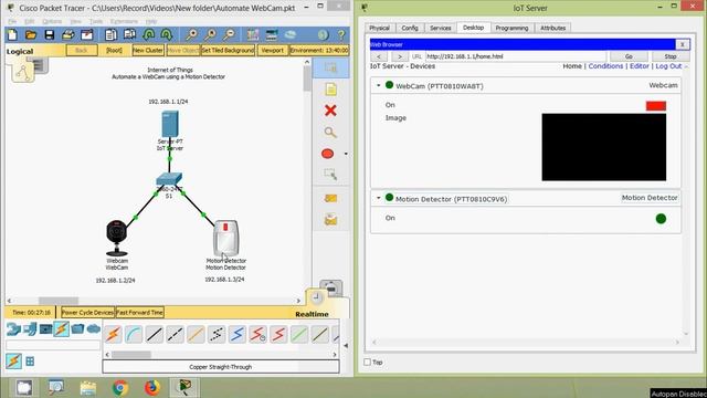 Internet of Things - Automate a Web Camera using Motion Detector смотреть онлайн