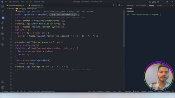 Import & Export modules in nodejs | import functions in nodejs | Export function in nodejs