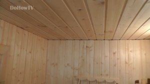 Переделка деревенской бани в современную сауну из липы