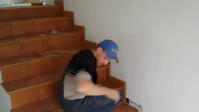Облицовка лестницы плиткой смотреть онлайн