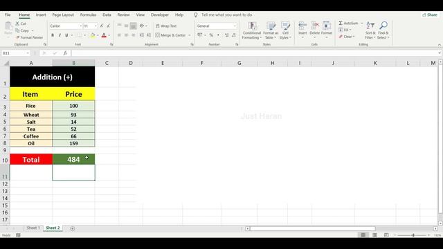 How to Add, Subtract, Multiply, Divide in Excel in Tamil - Basic Calculations in Excel - Just Haran смотреть онлайн