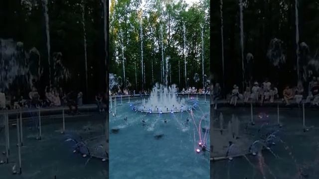 Поющий фонтан. Нижний Новгород. Красивая музыка. Парк Швейцария. 2022 смотреть онлайн
