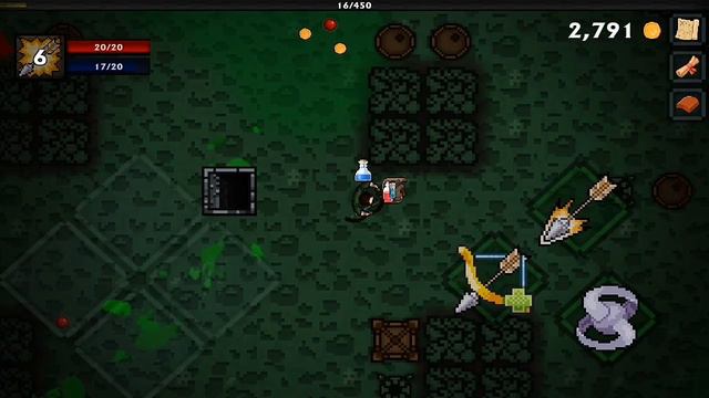 Играю за лучника в Pocket Rogues часть первая смотреть онлайн