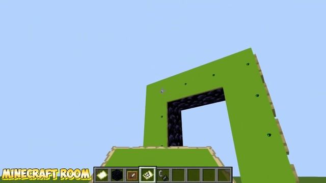 Зеленый портал в ад Майнкрафт смотреть онлайн