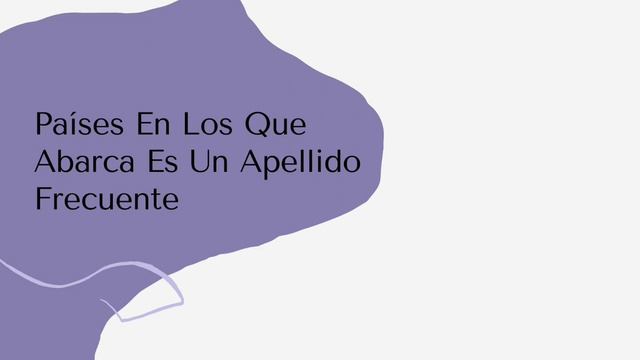 Conoce la Historia detrás del Apellido Abarca: Su Legado y Significado en la Actualidad смотреть онлайн