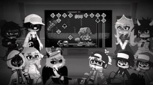 Super Mario Bros and Characters react to Mario Madness V2 Part 5 || FreshgachaYT ||