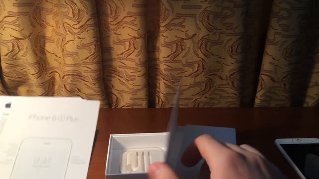 Распаковка IPhone 6S PLUS