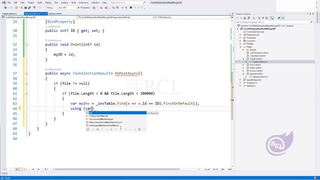 ASP.NET Core PDF Upload and Download from MongoDB || NoSQL || .NET 5.0 смотреть онлайн