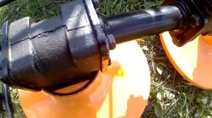 Купил дешевую роторную косилку..
