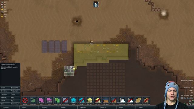 Rimworld \o One colonist, one desert....one RRR! (Part 1) смотреть онлайн