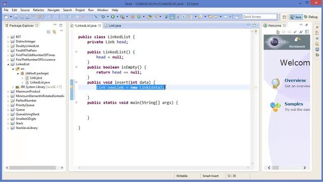 Data Structure : Linked List смотреть онлайн