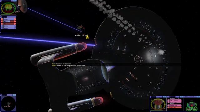 Star Trek: Bridge Commander | Galaxy Wing vs Dominion Fleet смотреть онлайн