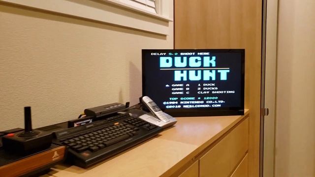 Using the NESLCDMOD Patches to Play NES Zapper Games Like Duck Hunt on an LED TV смотреть онлайн