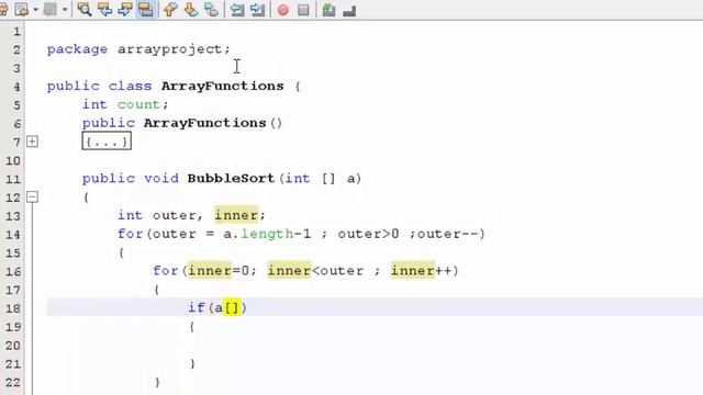 Data Structure with Java -Bubble Sort Algorithm смотреть онлайн