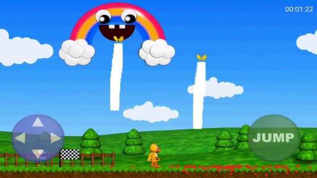 FNAF World (Android) | Chica's Magic Rainbow Land [2:41] смотреть онлайн