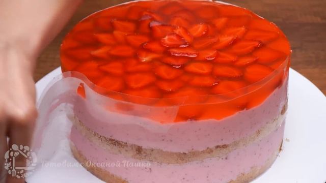 3 Потрясающих Торта с Клубникой! Красиво и Невероятно Вкусно! смотреть онлайн