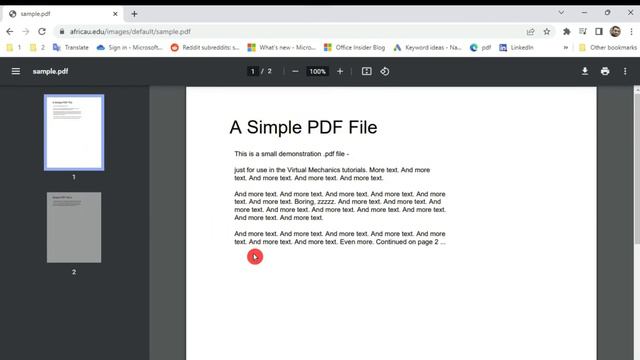 How To Open PDF Presentation Mode in Google Chrome | PDF presentation mode | Open PDF in Chrome смотреть онлайн