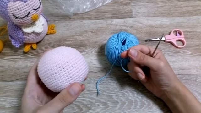 Сова крючком / Часть 1/МАСТЕР КЛАСС смотреть онлайн