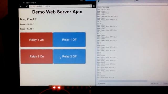 Web Server Ajax смотреть онлайн