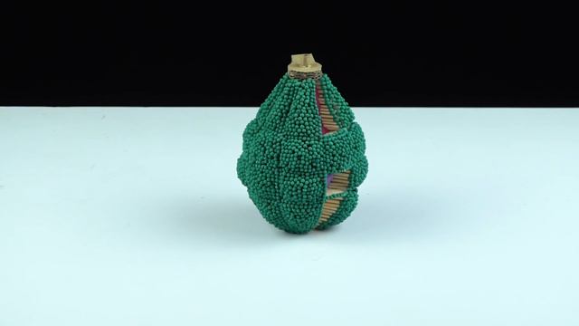 Amazing match chain reaction ,fire domino,DIY grenade from Matches смотреть онлайн