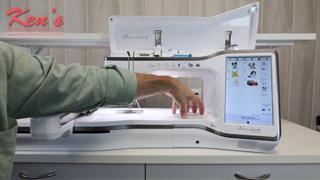 Brother Stellaire XJ2 Sewing and Embroidery Machine Feature Overview смотреть онлайн