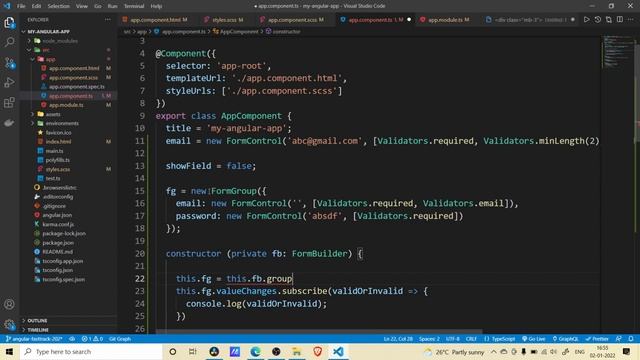 17 FormBuilder | Part 3 | Angular in Tamil смотреть онлайн