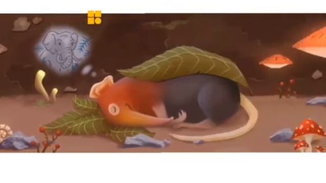 Хоботковая собачка Петерса, иллюстрация на Ipad смотреть онлайн