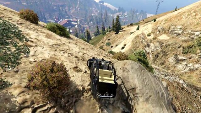 GTA 5 Crash test - Citroen 2CV v1.1 смотреть онлайн