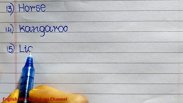 Names of Living Things in English | List of Living Things in English | 30 Living Things смотреть онлайн