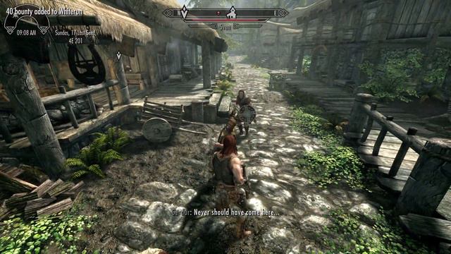 Skyrim SE This is how King Crimson work смотреть онлайн