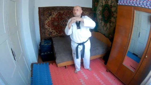 Фехтовка - основа финтов и тактических перемещений. Онлайн тренировка Taekwondo WT. смотреть онлайн