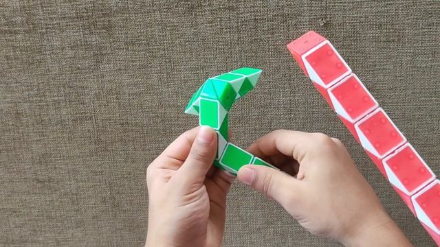 Snake cube Video tutorial part 14 ! How to Solve Snake Cube Ball смотреть онлайн