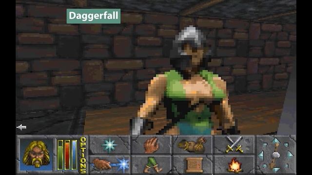 The Elder Scrolls Evolution – Arena Daggerfall Morrowind Oblivion & Skyrim Graphics Comparison смотреть онлайн