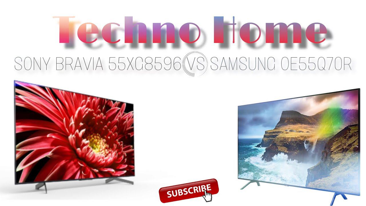 Сравнение SONY BRAVIA 55XG8596 VS SAMSUNG OE55Q70R. смотреть онлайн