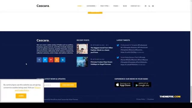 Matsuoka - Blog, News and Magazine WordPress Theme смотреть онлайн