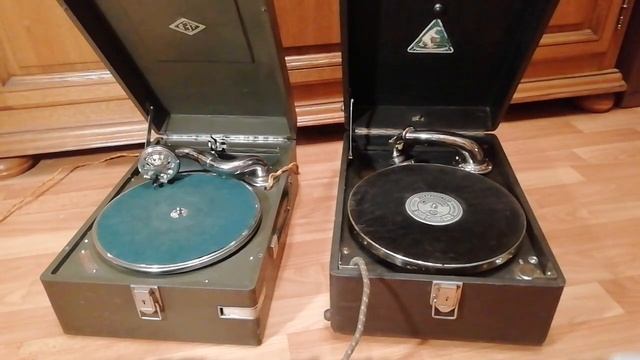 Сравнение двух советских электрических патефонов середины 30х годов. смотреть онлайн