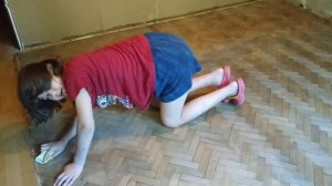 Ремонт. Покрытие паркета лаком.